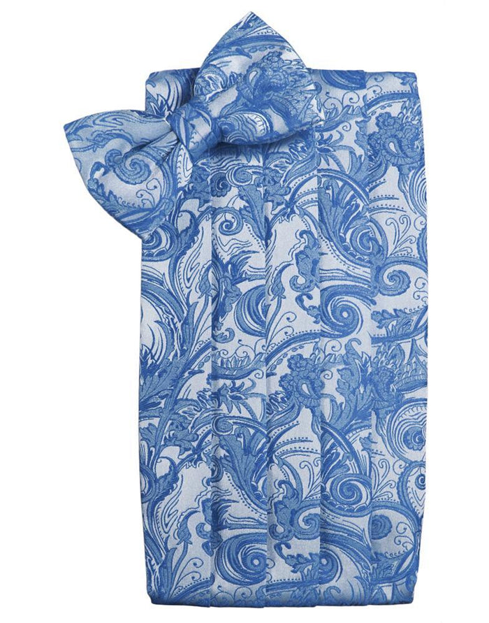 Cornflower Tapestry Cummerbund by Cardi