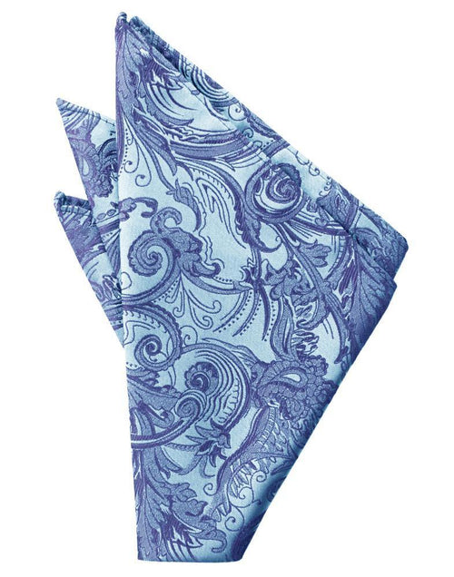 Cornflower Tapestry Pocket Square Cardi