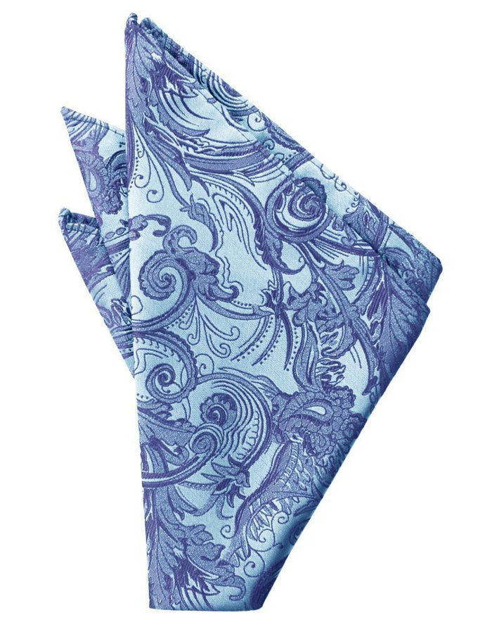 Cornflower Tapestry Pocket Square Cardi