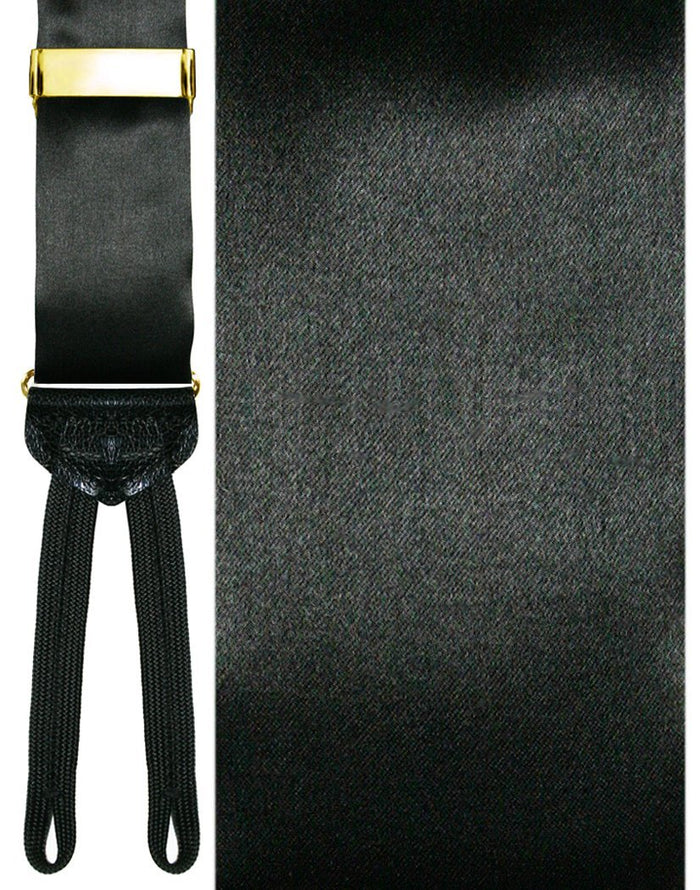 Corsica Black Suspenders by Cardi