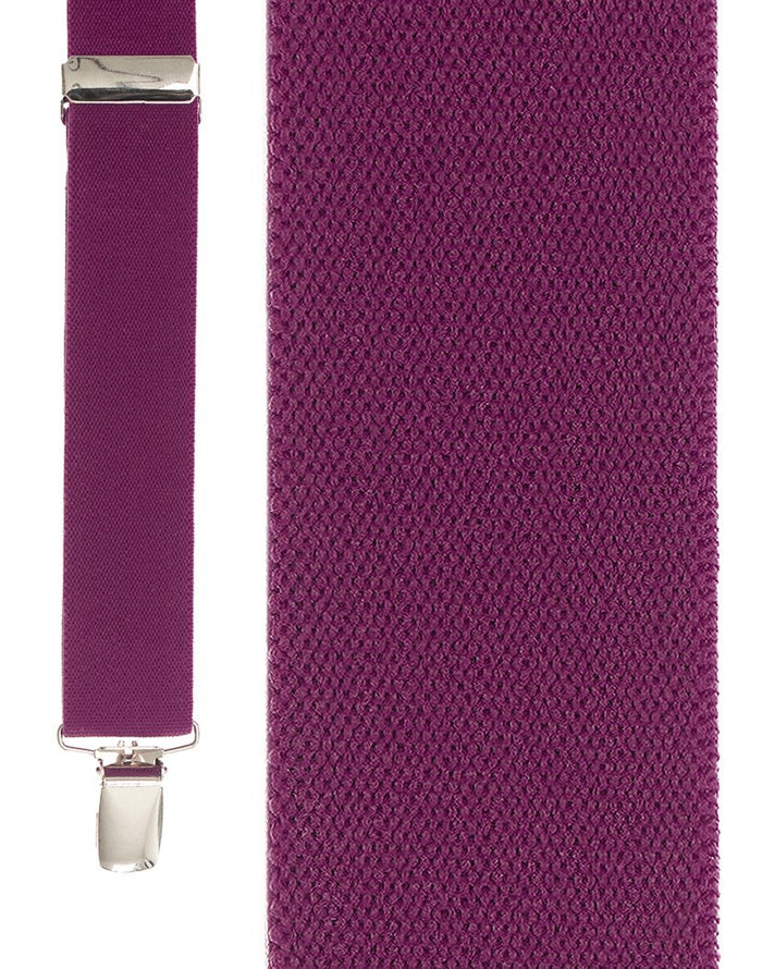 Dark Pink Newport Suspenders Cardi