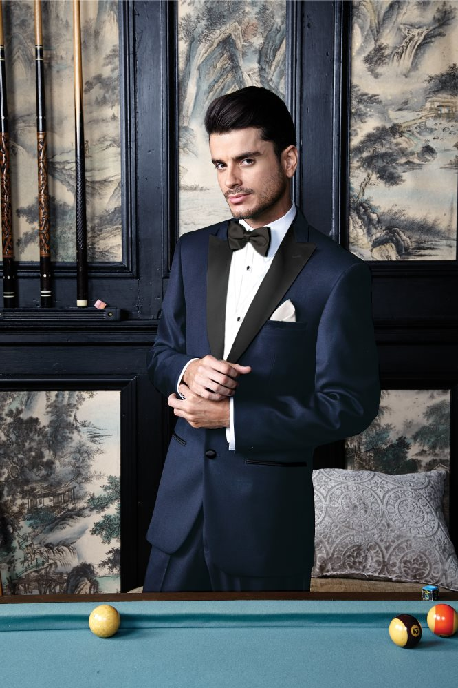 Fitzgerald Navy Tuxedo Jacket (Separates) by Cardi