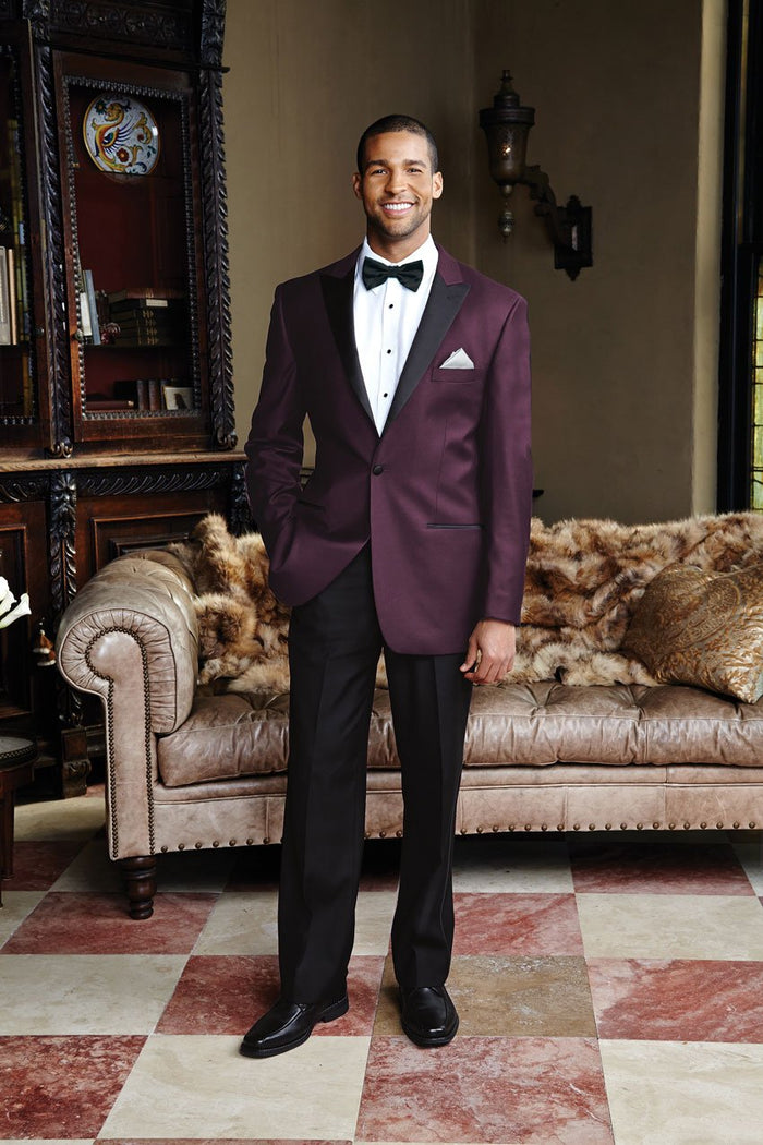 Fitzgerald Plum Tuxedo Jacket (Separates) by Cardi