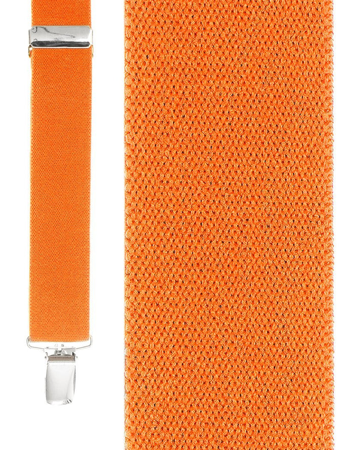 Fluorescent Orange Newport Suspenders Cardi