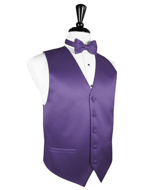 Freesia Luxury Satin Tuxedo Vest by Cardi