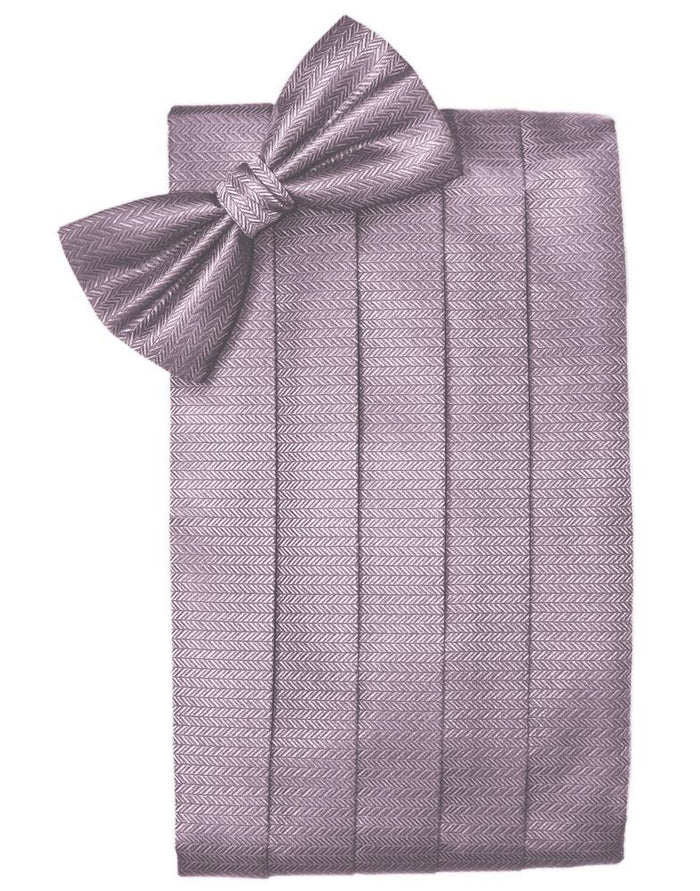 Frosty Pink Herringbone Cummerbund by Cardi