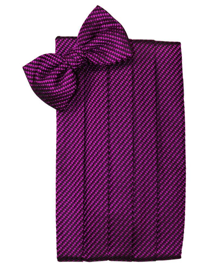 Fuchsia Venetian Cummerbund Cardi