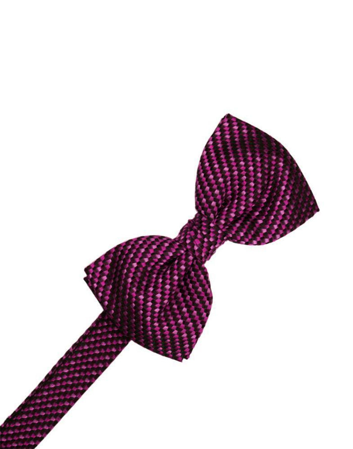 Fuchsia Venetian Kids Bow Tie Cardi