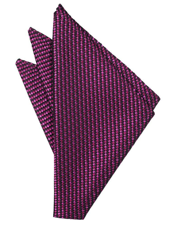 Fuchsia Venetian Pocket Square by Cardi