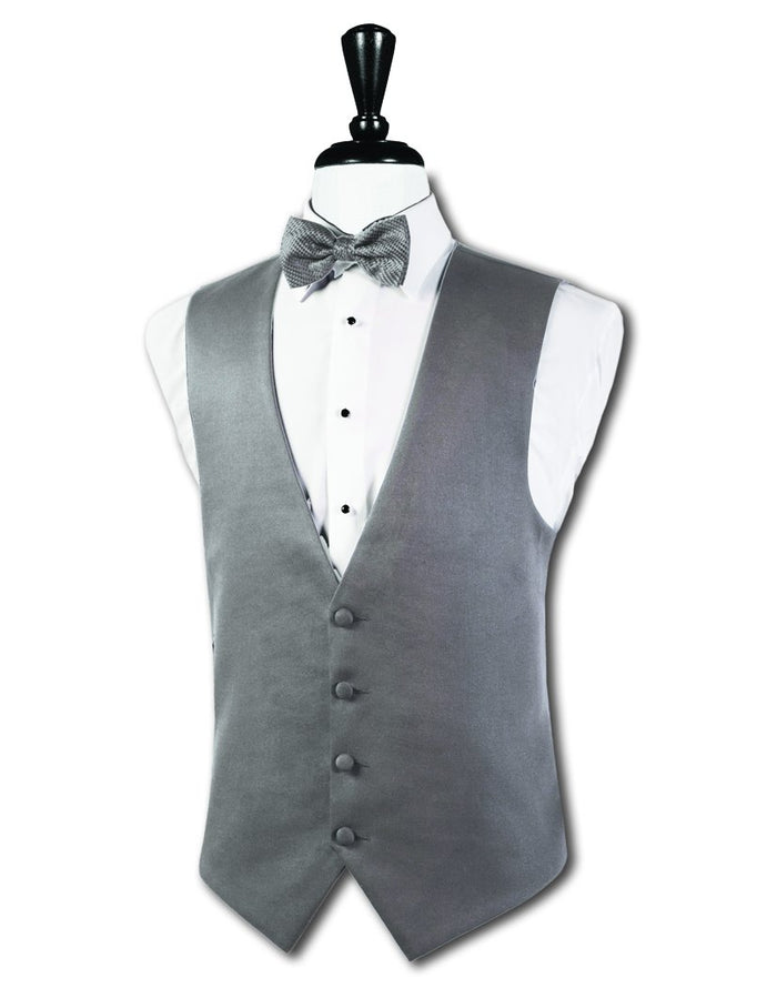 Giorgio Heather Grey Vest by Cardi