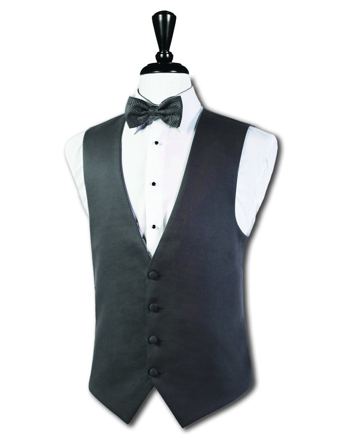 Giorgio Steel Grey Vest Cardi