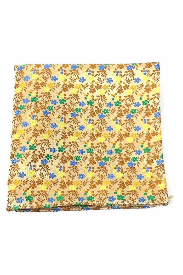 Gold Enchantment Pocket Square by Cardi