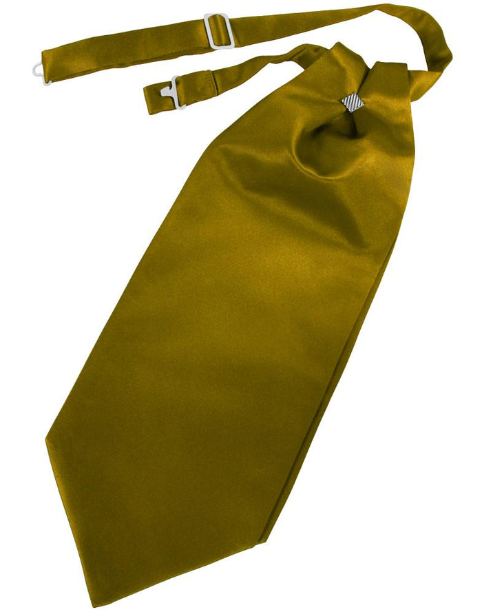 Gold Luxury Satin Cravat by Cardi
