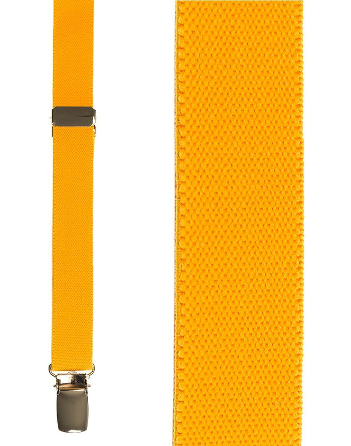 Gold Oxford Suspenders Cardi