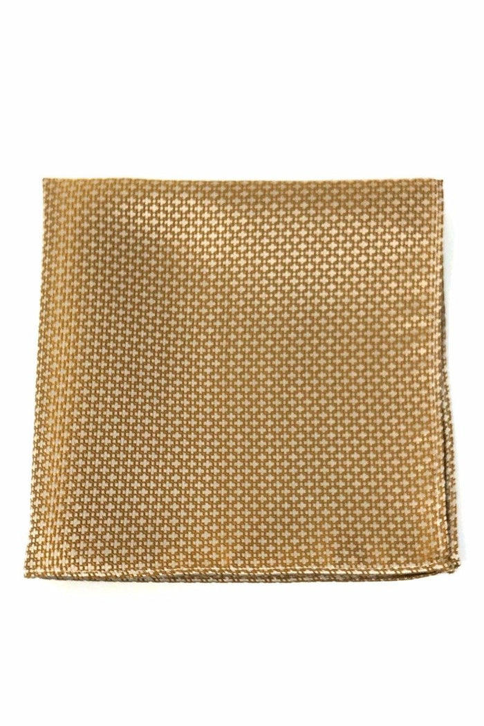 Gold Regal Pocket Square Cardi