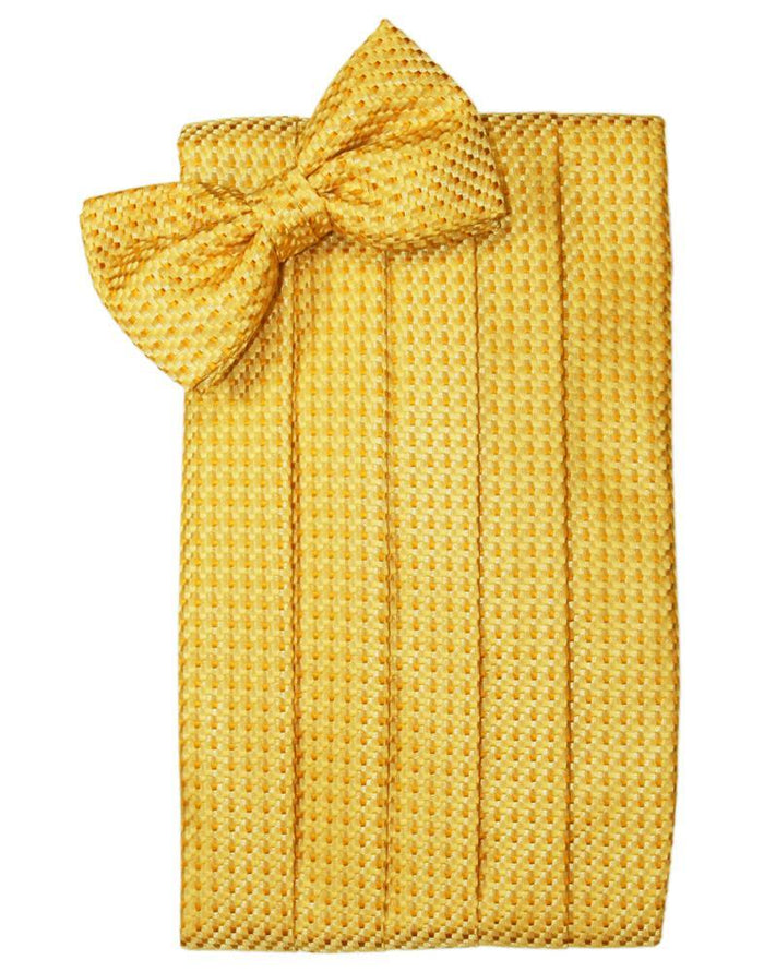 Gold Venetian Cummerbund by Cardi