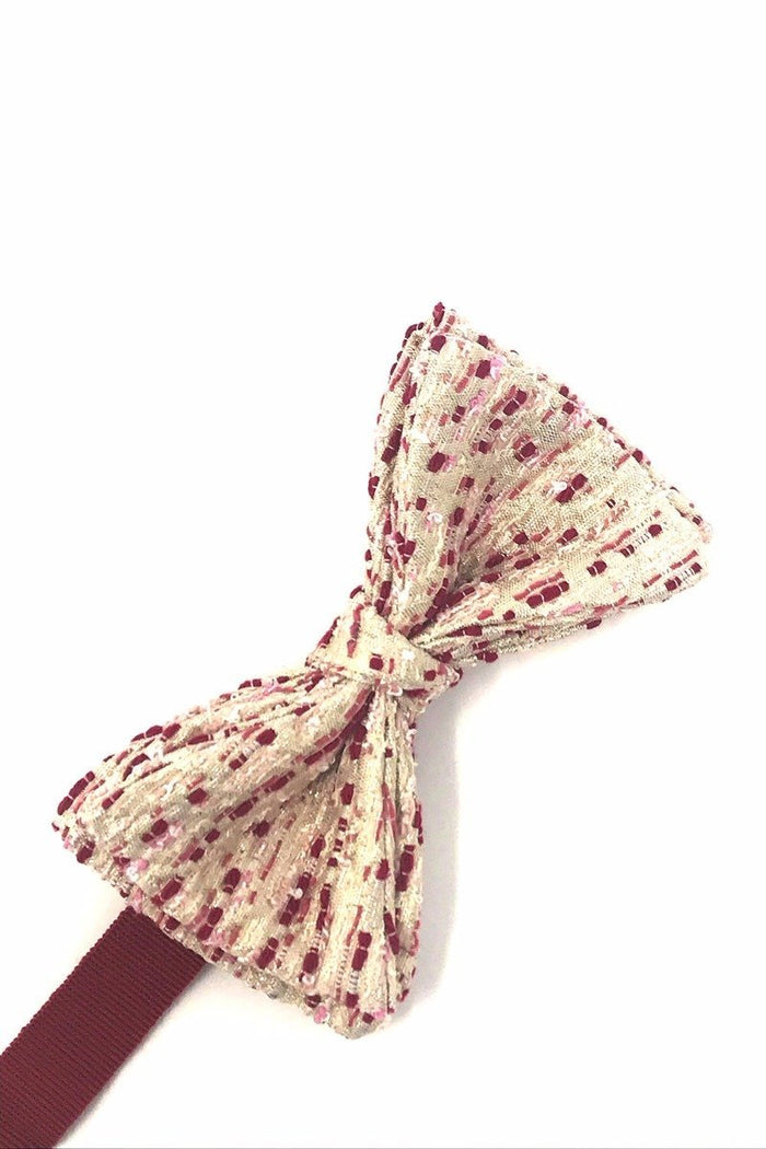 Golden Cherry Laurent Bow Tie by Cardi