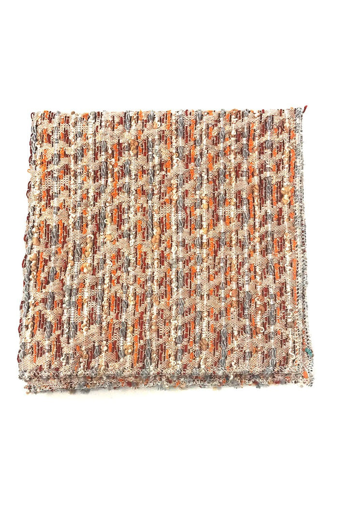 Golden Orange Laurent Pocket Square Cardi