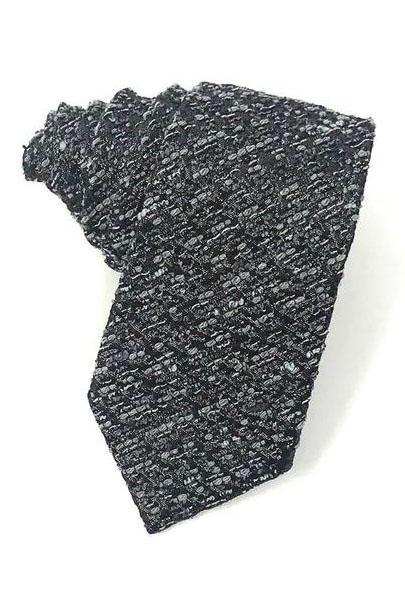 Graphite Laurent Necktie by Cardi
