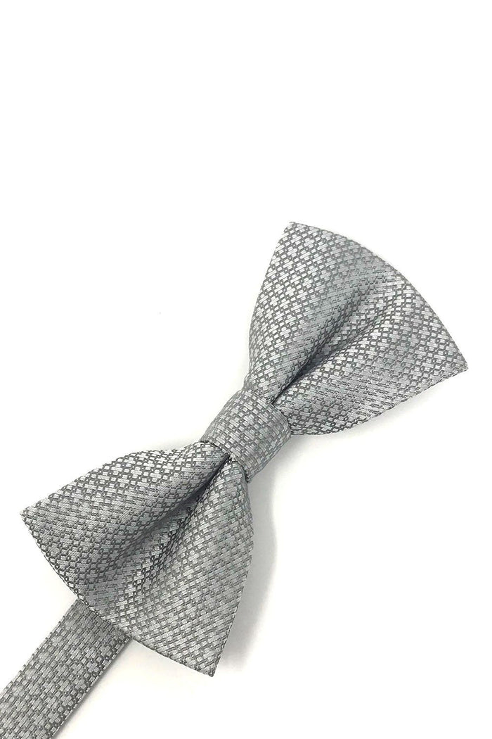 Grey Regal Bow Tie Cardi