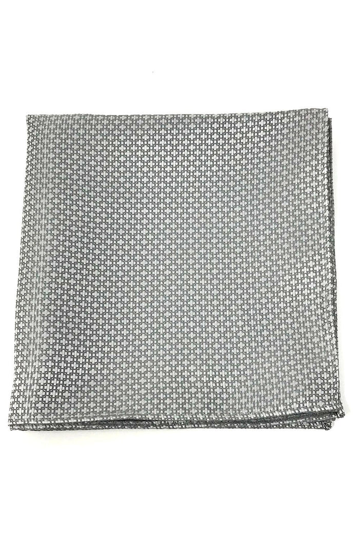 Grey Regal Pocket Square Cardi