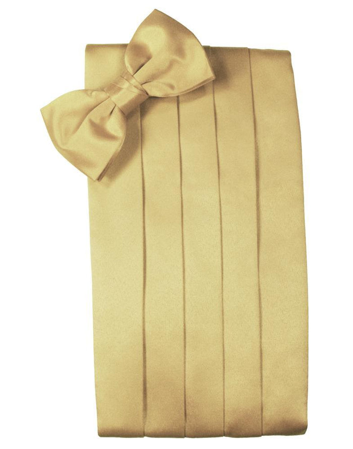 Harvest Maize Luxury Satin Cummerbund Cardi