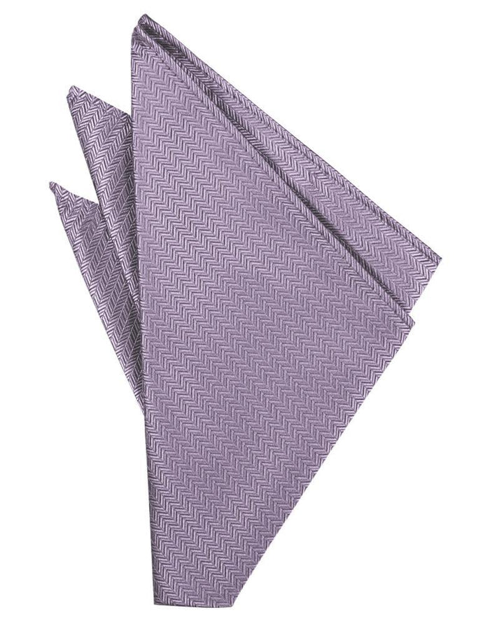 Heather Herringbone Pocket Square by Cardi