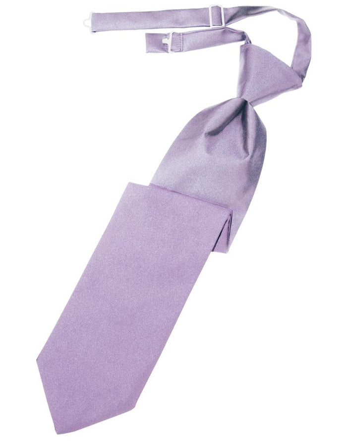 Heather Luxury Satin Kids Necktie by Cardi