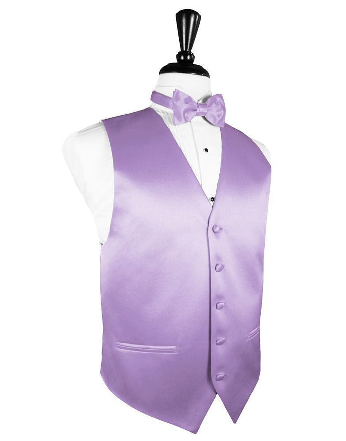 Heather Luxury Satin Tuxedo Vest by Cardi