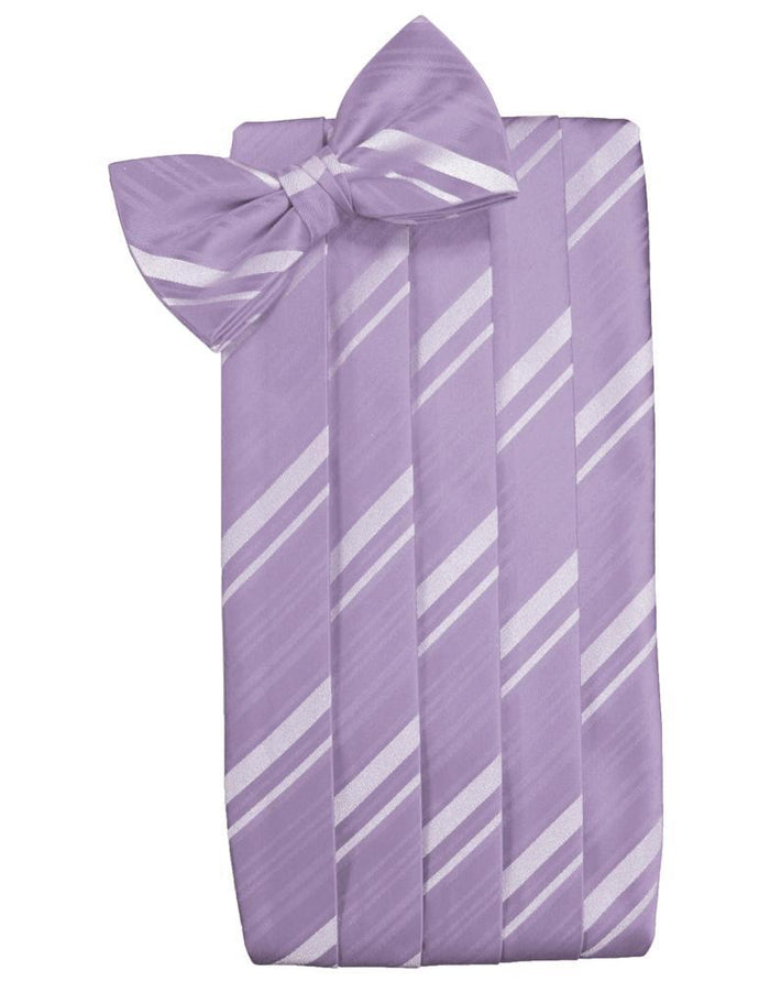 Heather Striped Satin Cummerbund by Cardi