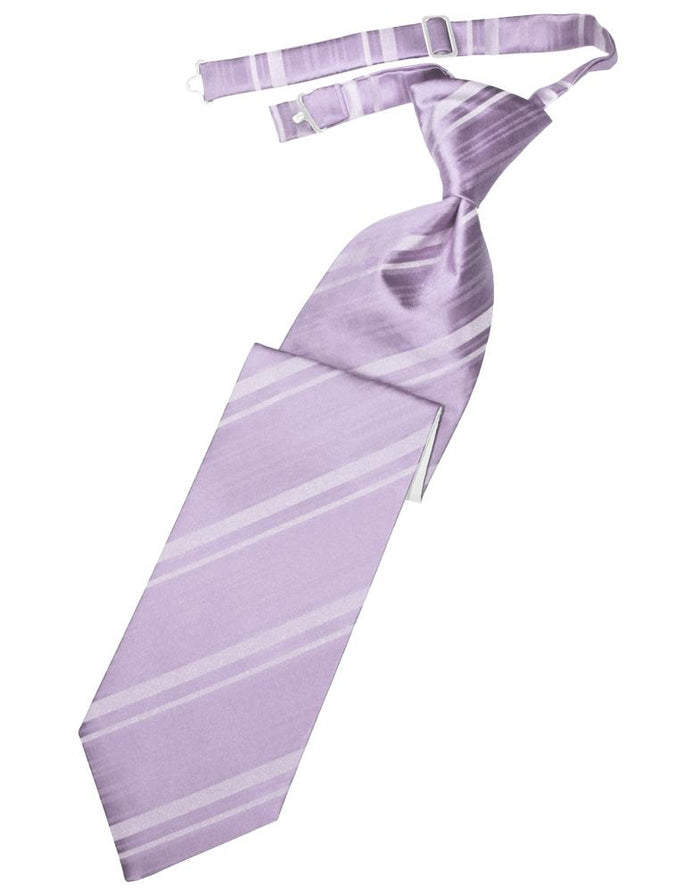 Heather Striped Satin Kids Necktie by Cardi