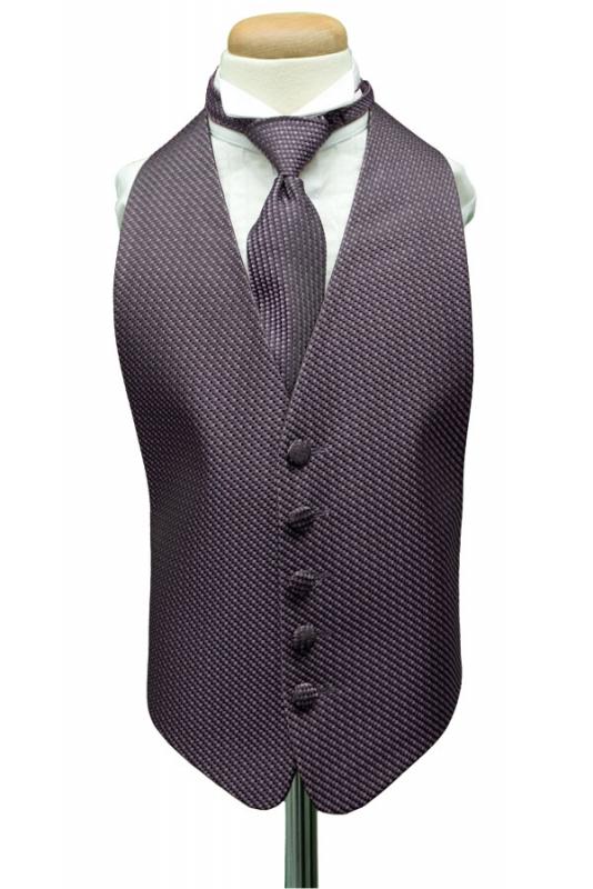 Heather Venetian Kids Tuxedo Vest Cardi