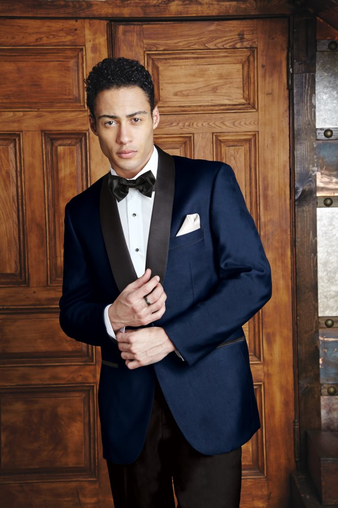 Henley Navy Velvet Dinner Jacket (Separates) by Cardi