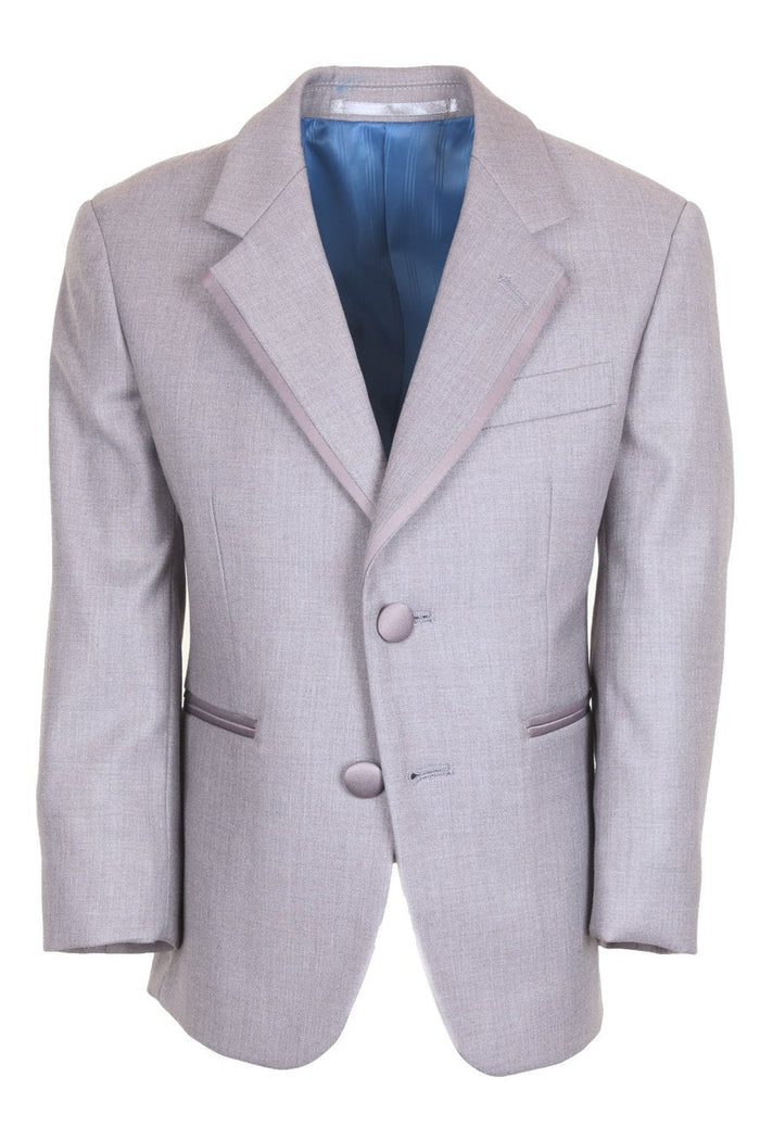 Infinity Kids Heather Grey Tuxedo Jacket (Separates) by Cardi
