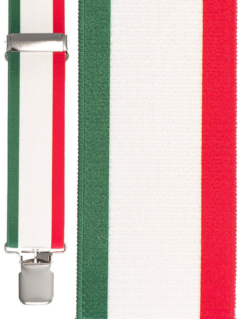 Italian Flag Suspenders by Cardi