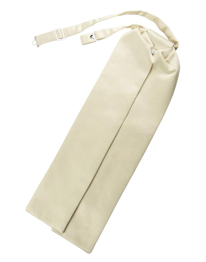 Ivory Luxury Satin Ascot by Cardi