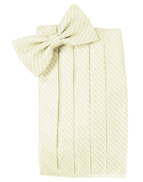Ivory Palermo Cummerbund Cardi