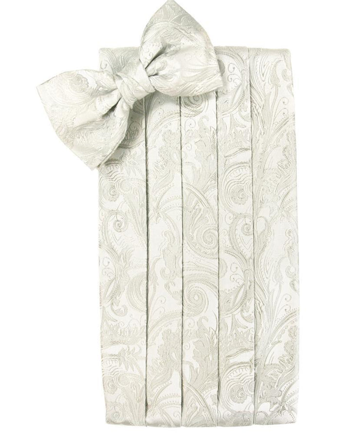 Ivory Tapestry Cummerbund Cardi