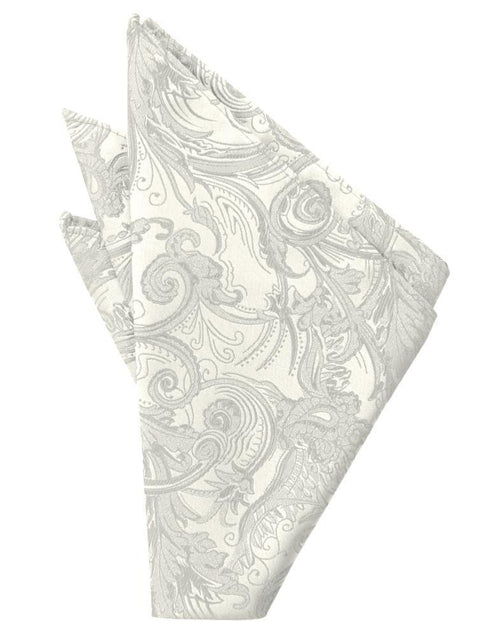 Ivory Tapestry Pocket Square Cardi
