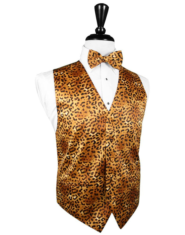Jaguar Tuxedo Vest Cardi