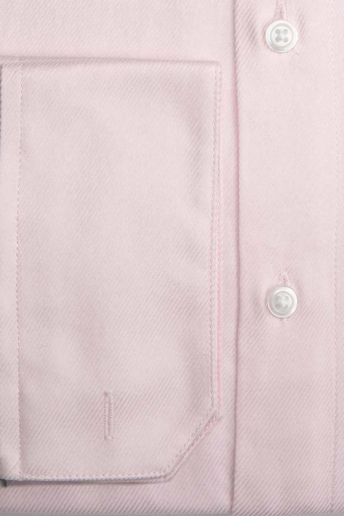 Jamison Pink Twill Spread Collar Dress Shirt by Cardi