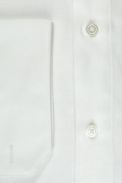 Jamison White Twill Spread Collar Dress Shirt by Cardi