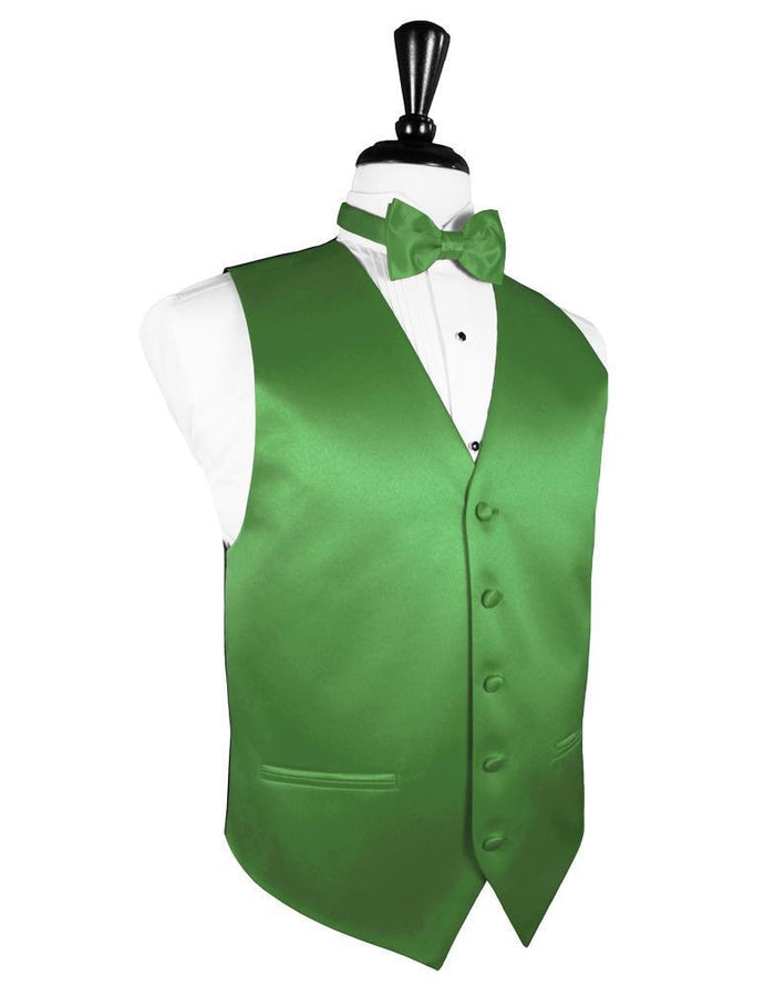 Kelly Luxury Satin Tuxedo Vest by Cardi