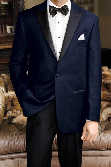 Kensington Navy Velvet Dinner Jacket (Separates) by Cardi