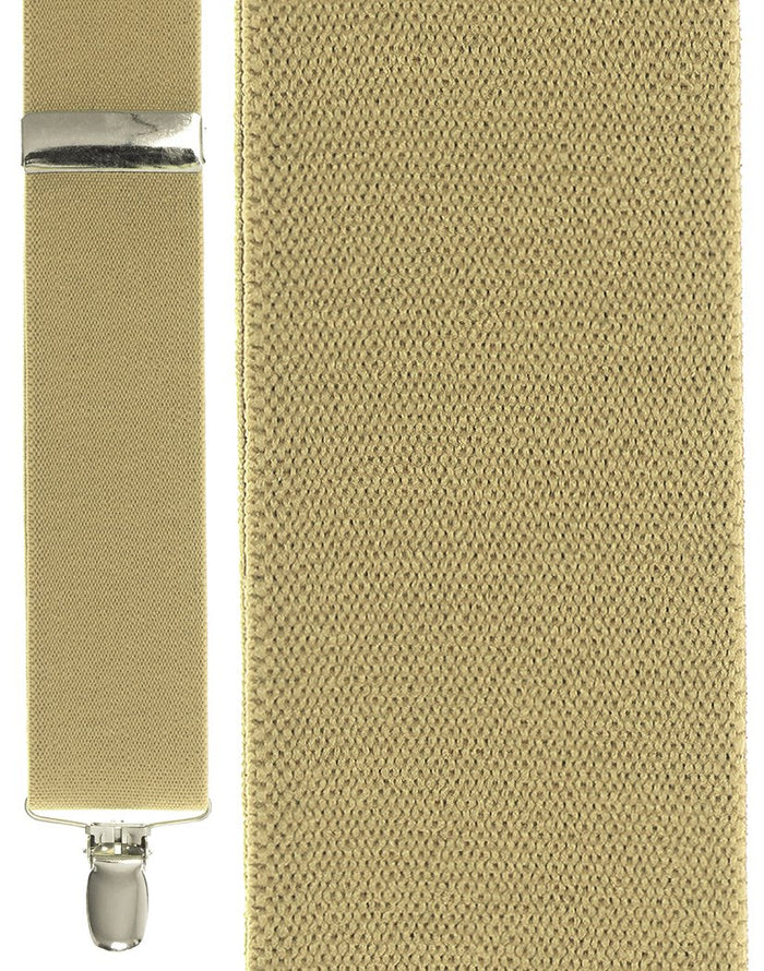 Khaki Bostonian Suspenders Cardi
