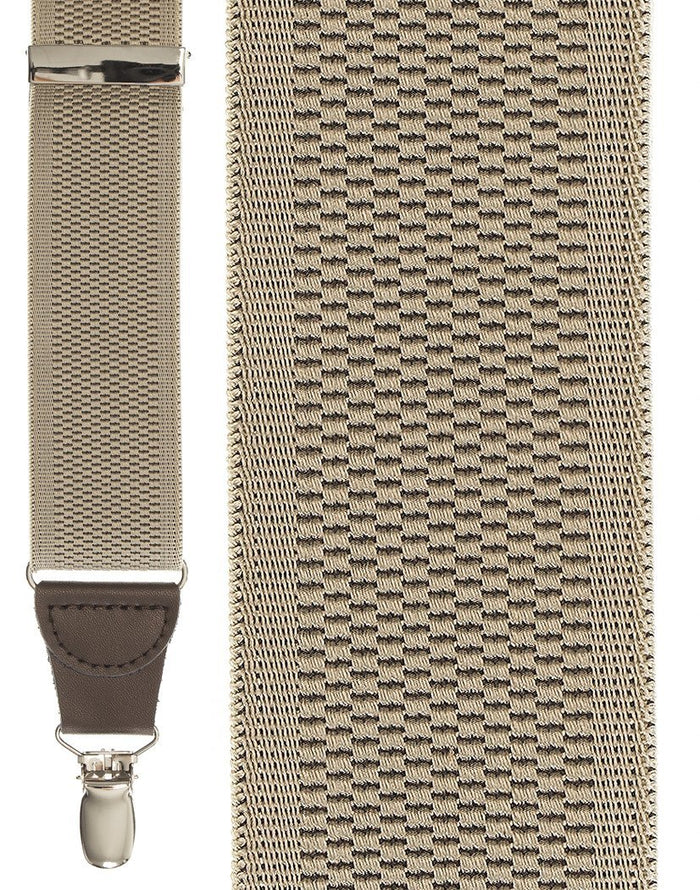 Khaki South Beach Suspenders by Cardi
