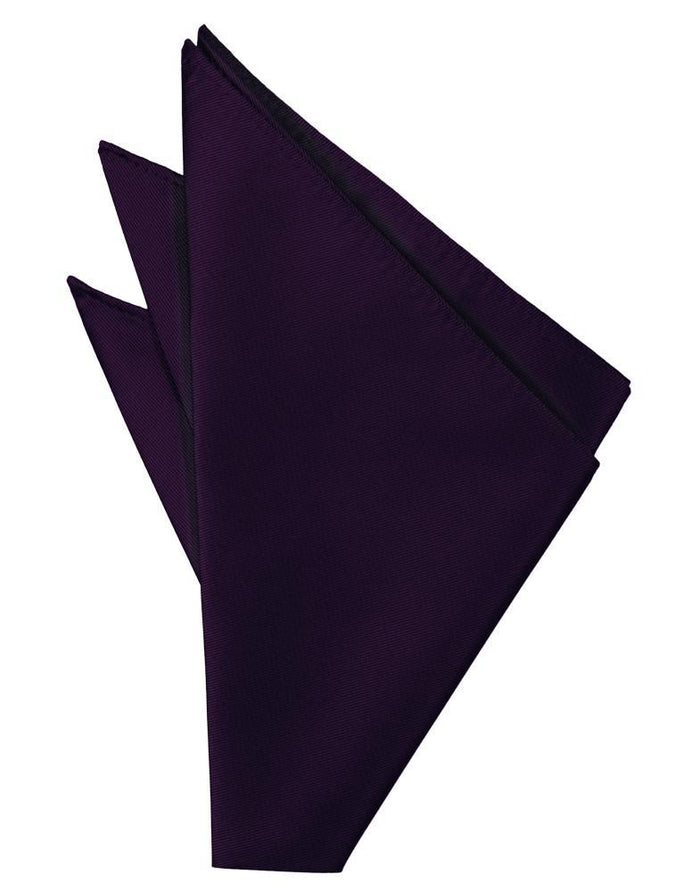 Lapis Solid Twill Pocket Square Cardi
