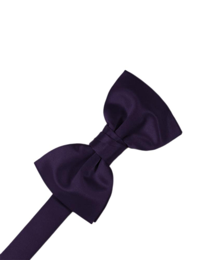 Lapis Striped Satin Kids Bow Tie by Cardi