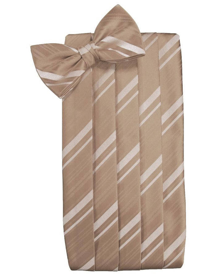 Latte Kids Striped Satin Cummerbund by Cardi