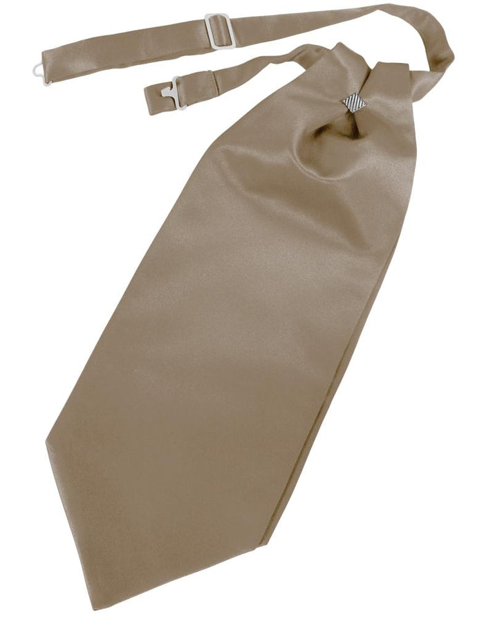 Latte Luxury Satin Cravat Cardi